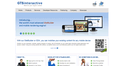 Desktop Screenshot of gtsinteractive.com